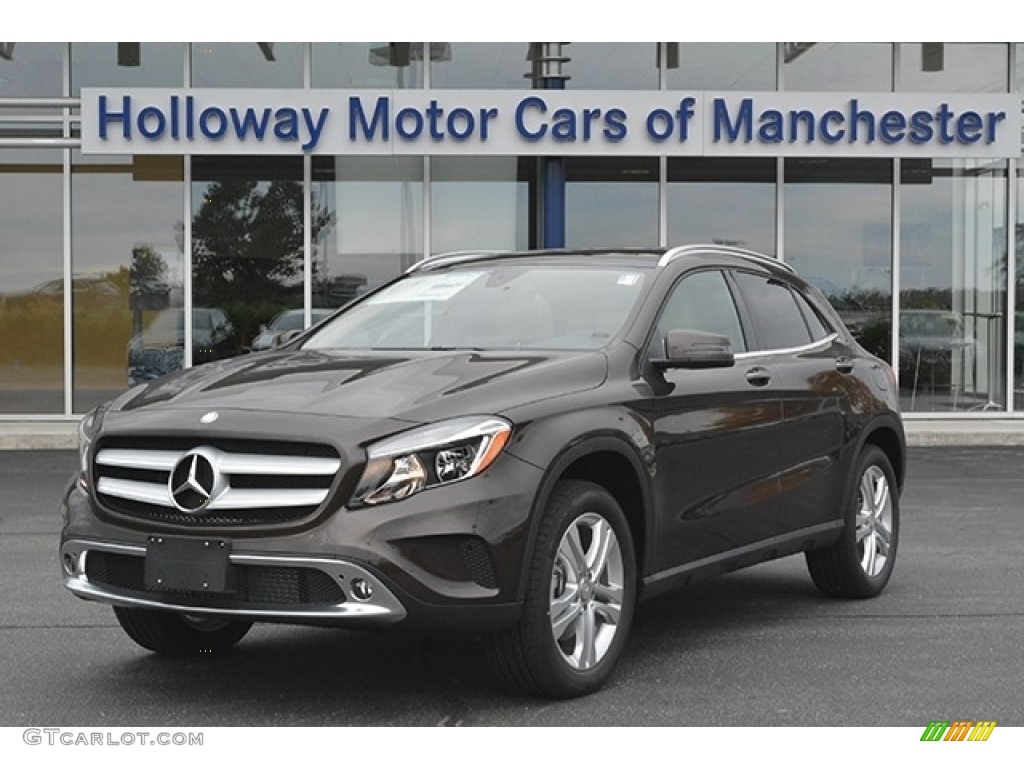 2017 GLA 250 4Matic - Cocoa Brown Metallic / Beige photo #1