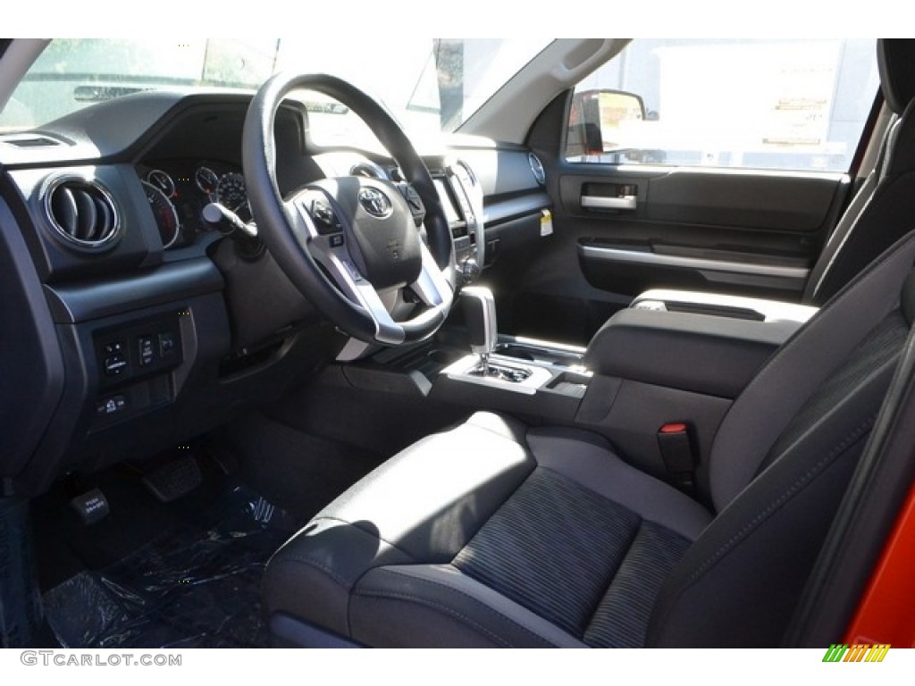 2017 Tundra SR5 Double Cab 4x4 - Inferno Orange / Black photo #5