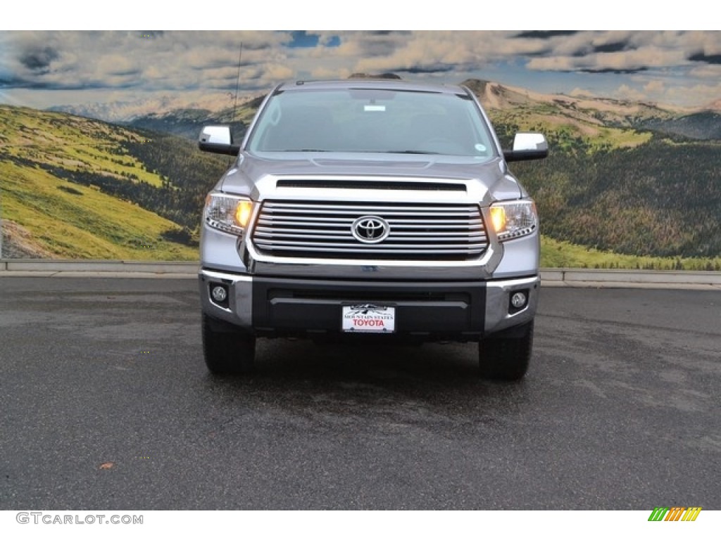 2017 Tundra Limited CrewMax 4x4 - Silver Sky Metallic / Black photo #2