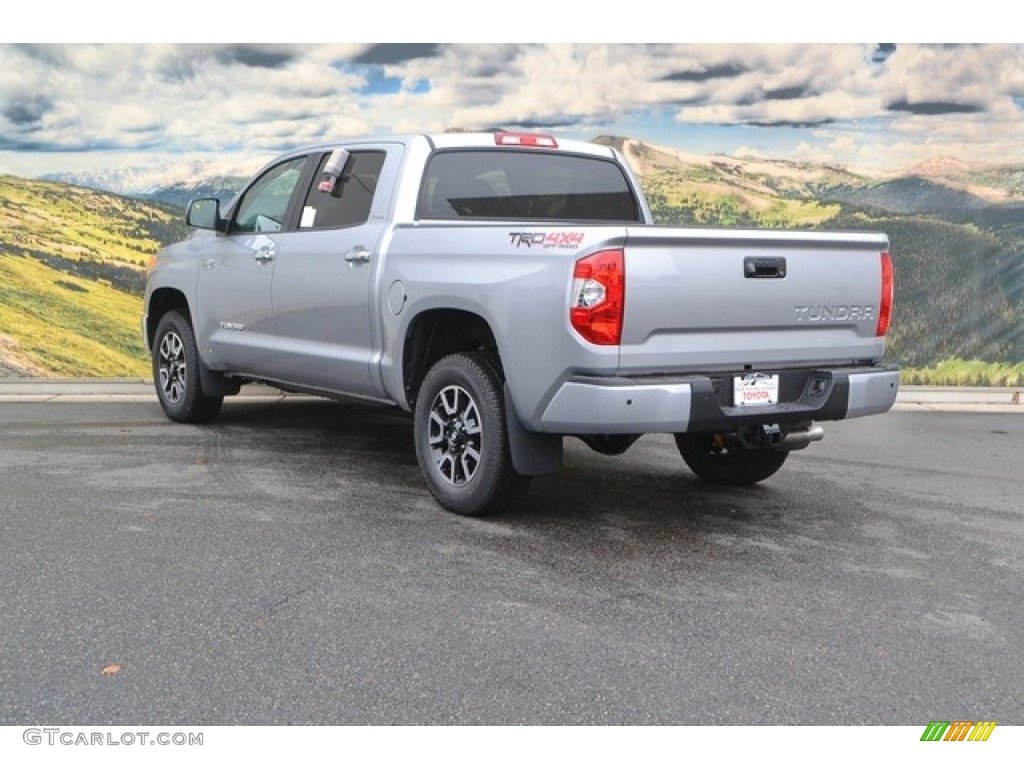 2017 Tundra Limited CrewMax 4x4 - Silver Sky Metallic / Black photo #3