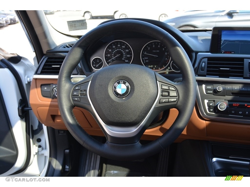 2013 3 Series 328i xDrive Sedan - Alpine White / Saddle Brown photo #19