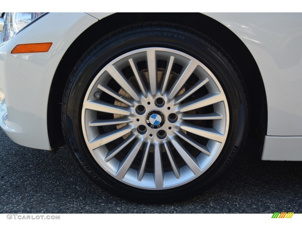 2013 3 Series 328i xDrive Sedan - Alpine White / Saddle Brown photo #33