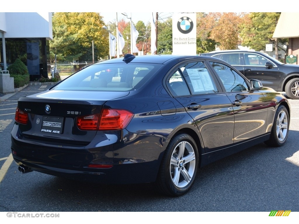 2013 3 Series 328i xDrive Sedan - Imperial Blue Metallic / Venetian Beige photo #3