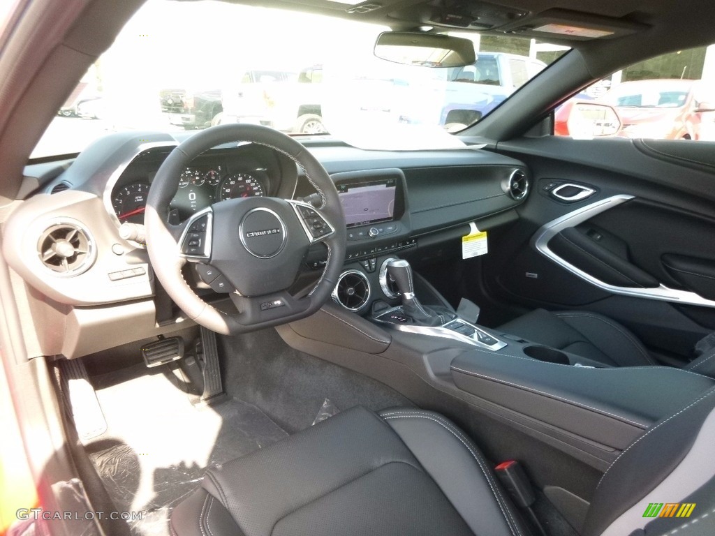 50th Anniversary Jet Black/Dark Gray Interior 2017 Chevrolet Camaro SS Coupe Photo #116462872