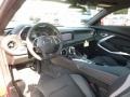 50th Anniversary Jet Black/Dark Gray 2017 Chevrolet Camaro SS Coupe Interior Color