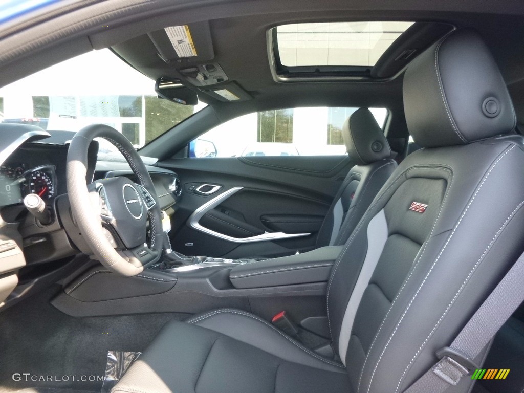 2017 Camaro SS Coupe - Hyper Blue Metallic / 50th Anniversary Jet Black/Dark Gray photo #11