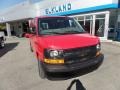 2017 Red Hot Chevrolet Express 2500 Cargo WT  photo #2