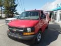 2017 Red Hot Chevrolet Express 2500 Cargo WT  photo #3