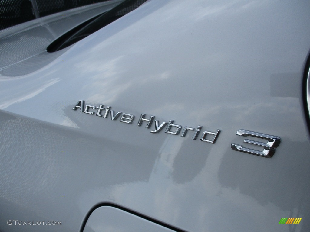 2013 3 Series ActiveHybrid 3 Sedan - Glacier Silver Metallic / Black photo #4