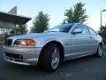 2000 Titanium Silver Metallic BMW 3 Series 328i Coupe  photo #6