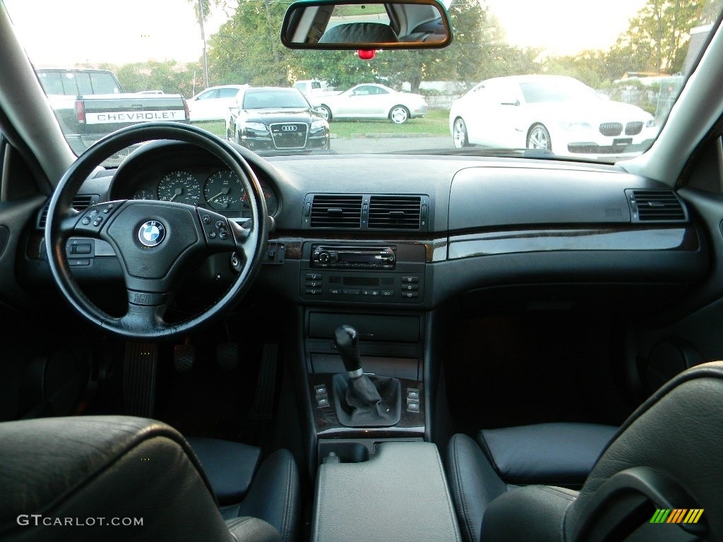 2000 3 Series 328i Coupe - Titanium Silver Metallic / Black photo #13