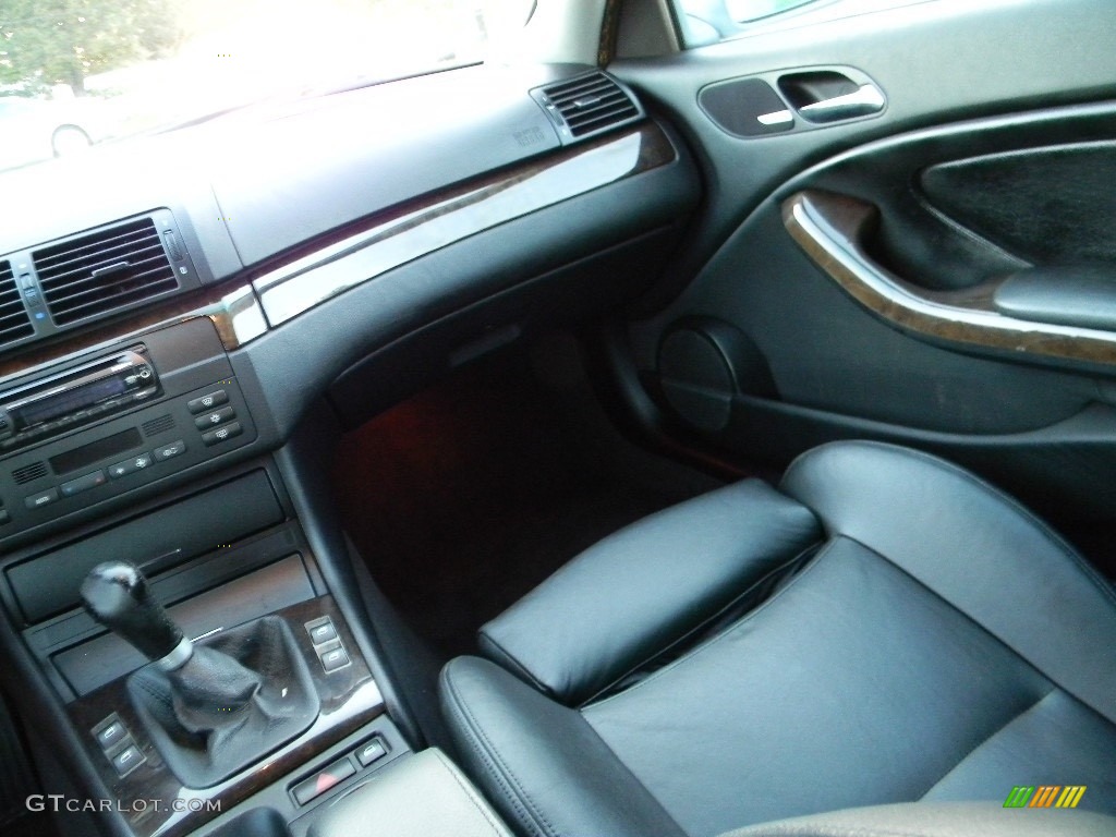 2000 3 Series 328i Coupe - Titanium Silver Metallic / Black photo #14