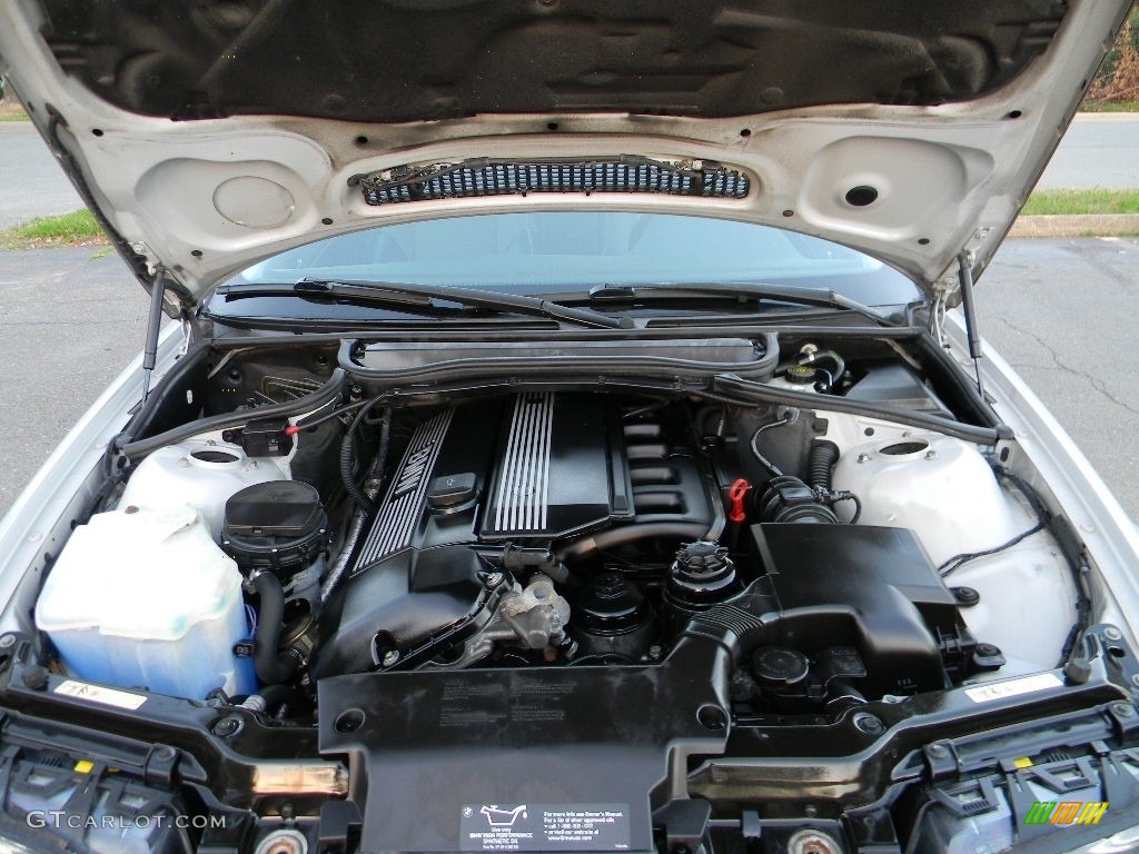 2000 3 Series 328i Coupe - Titanium Silver Metallic / Black photo #18