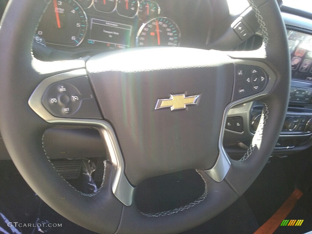 2017 Silverado 1500 LT Double Cab 4x4 - Red Hot / Jet Black photo #4