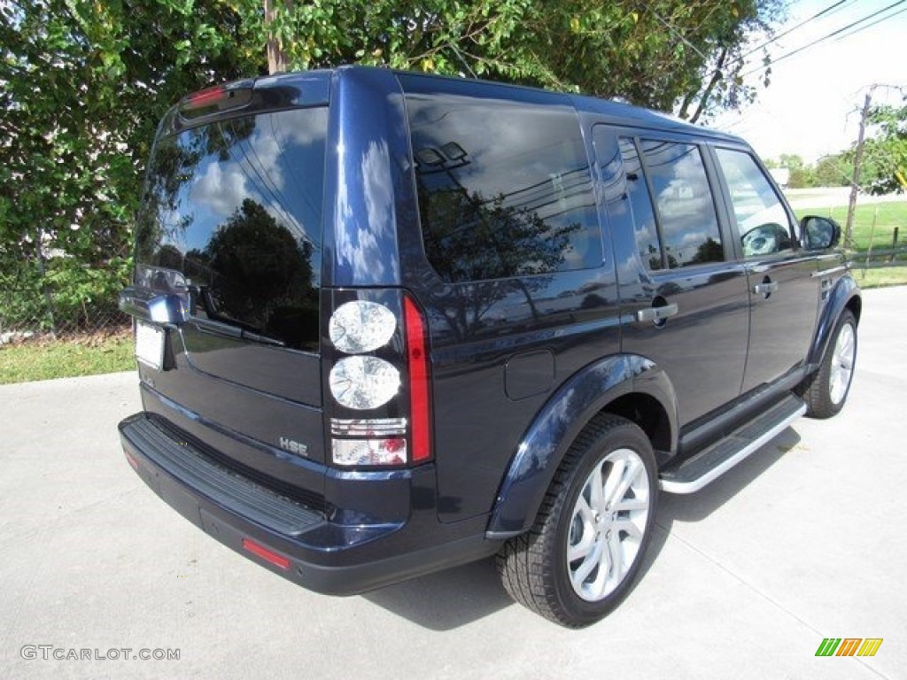 2016 LR4 HSE - Loire Blue Metallic / Almond/Arabica photo #7