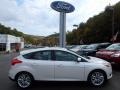 2016 White Platinum Ford Focus Titanium Hatch  photo #1