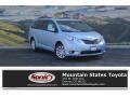 2017 Sky Blue Pearl Toyota Sienna XLE AWD  photo #1