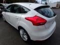 2016 White Platinum Ford Focus Titanium Hatch  photo #4