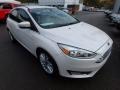 2016 White Platinum Ford Focus Titanium Hatch  photo #8