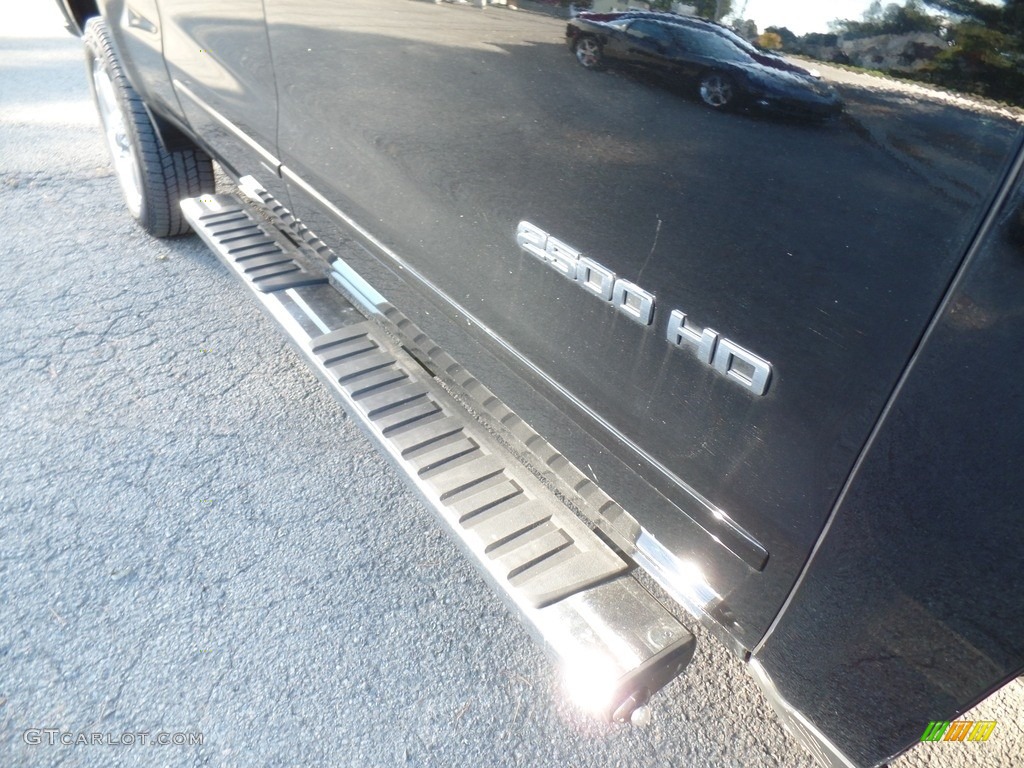 2015 Silverado 2500HD LT Double Cab 4x4 - Black / Jet Black photo #14