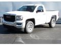 2017 Summit White GMC Sierra 1500 Regular Cab 4WD  photo #1