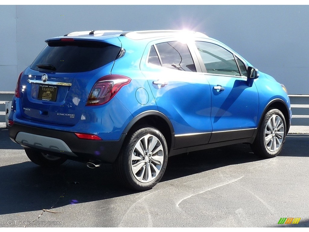 2017 Encore Preferred AWD - Coastal Blue Metallic / Ebony photo #2