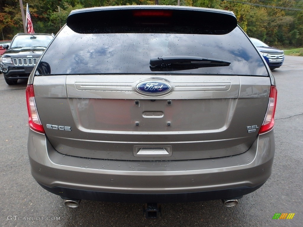 2013 Edge SEL AWD - Mineral Gray Metallic / Medium Light Stone photo #3