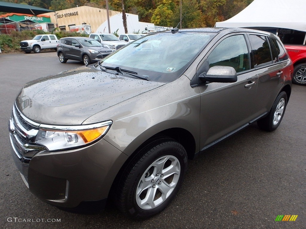 2013 Edge SEL AWD - Mineral Gray Metallic / Medium Light Stone photo #7