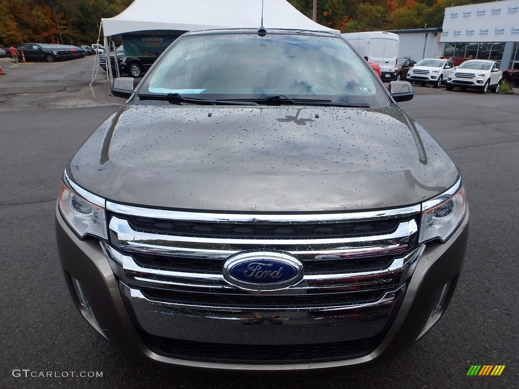 2013 Edge SEL AWD - Mineral Gray Metallic / Medium Light Stone photo #8