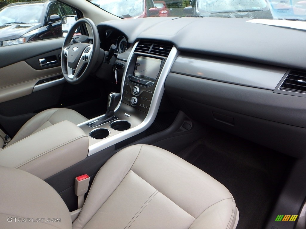 2013 Edge SEL AWD - Mineral Gray Metallic / Medium Light Stone photo #12