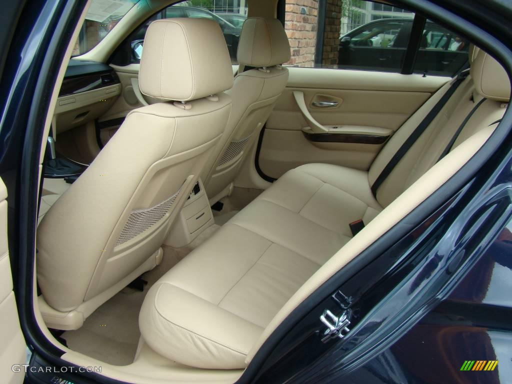 2007 3 Series 328i Sedan - Monaco Blue Metallic / Beige photo #12