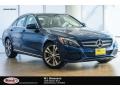 2017 Brilliant Blue Metallic Mercedes-Benz C 300 Sedan  photo #1