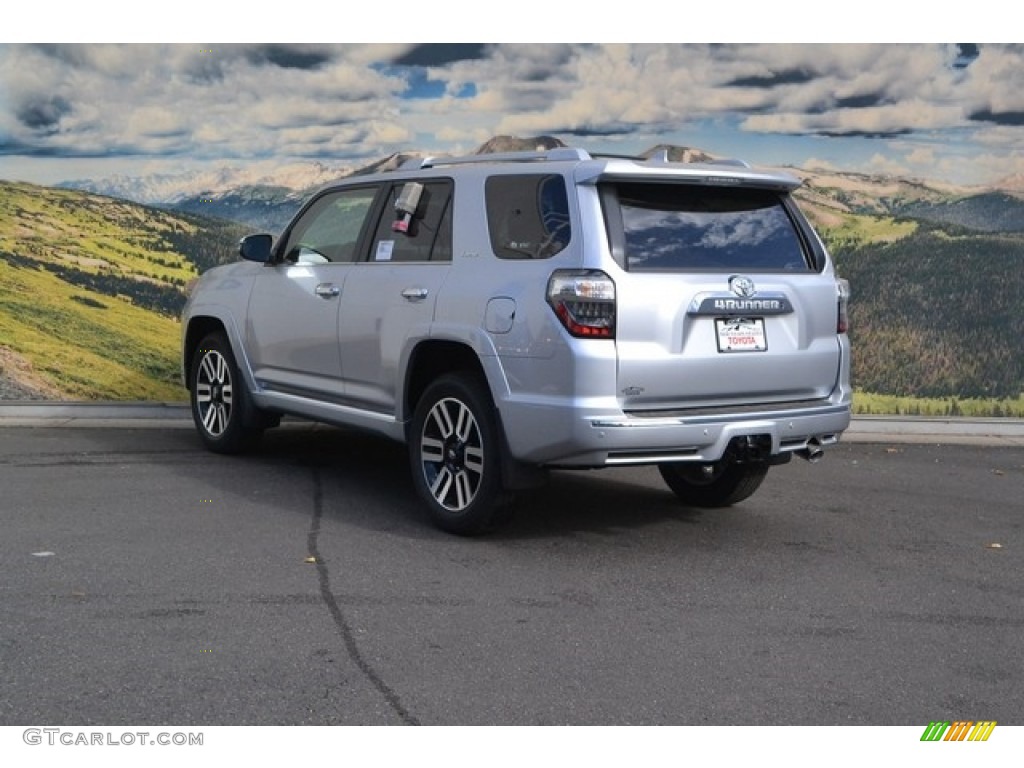2016 4Runner Limited 4x4 - Classic Silver Metallic / Black photo #3