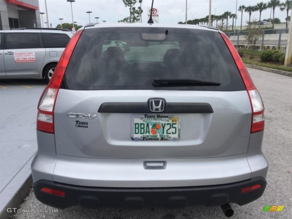 2008 CR-V LX - Whistler Silver Metallic / Gray photo #3