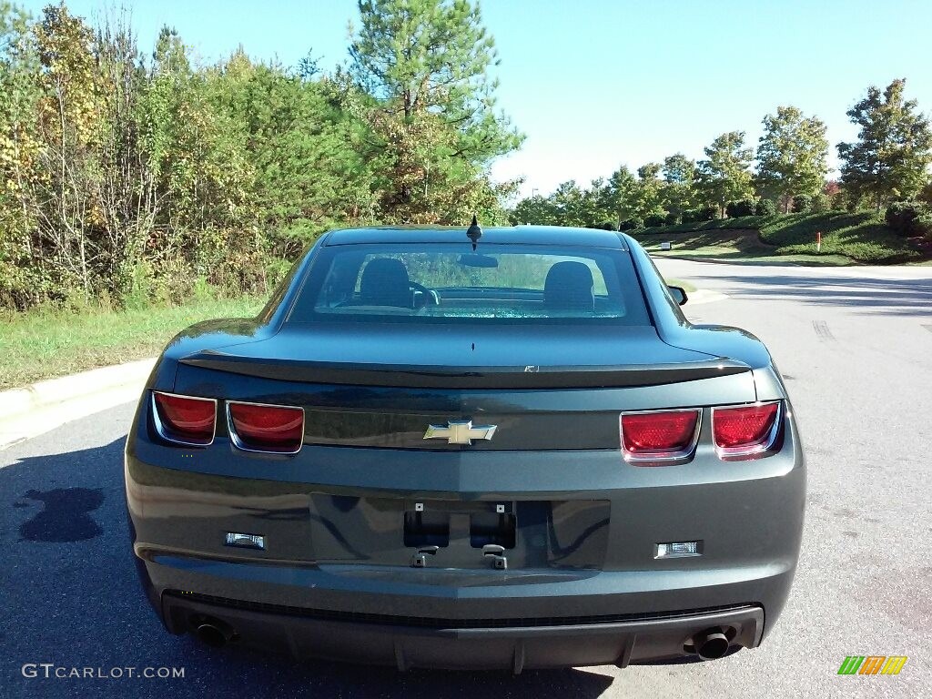 2013 Camaro LS Coupe - Ashen Gray Metallic / Black photo #7