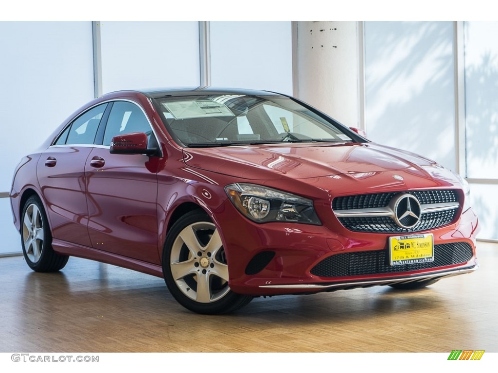 Jupiter Red 2017 Mercedes-Benz CLA 250 Coupe Exterior Photo #116472199
