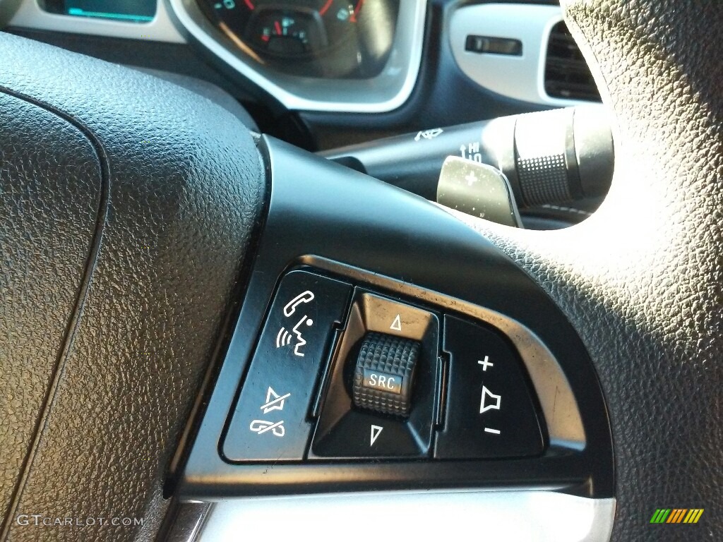 2013 Camaro LS Coupe - Ashen Gray Metallic / Black photo #16