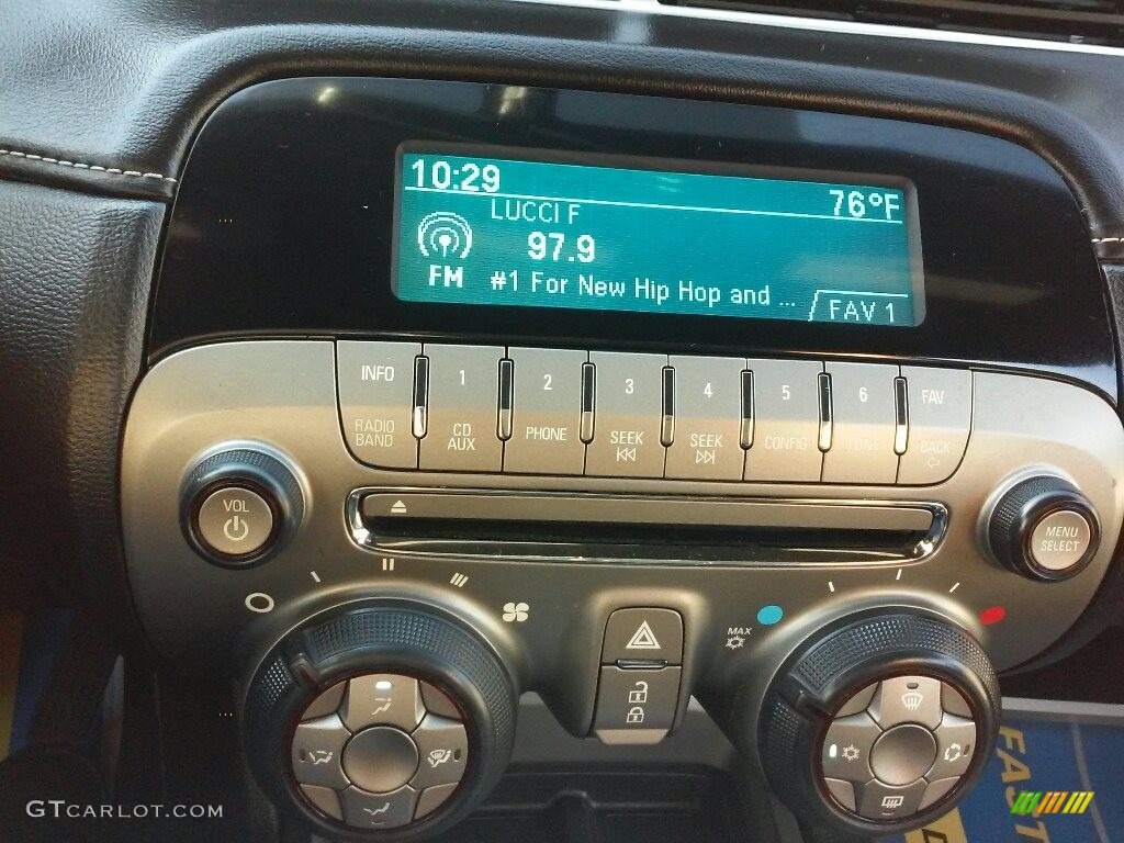 2013 Camaro LS Coupe - Ashen Gray Metallic / Black photo #18