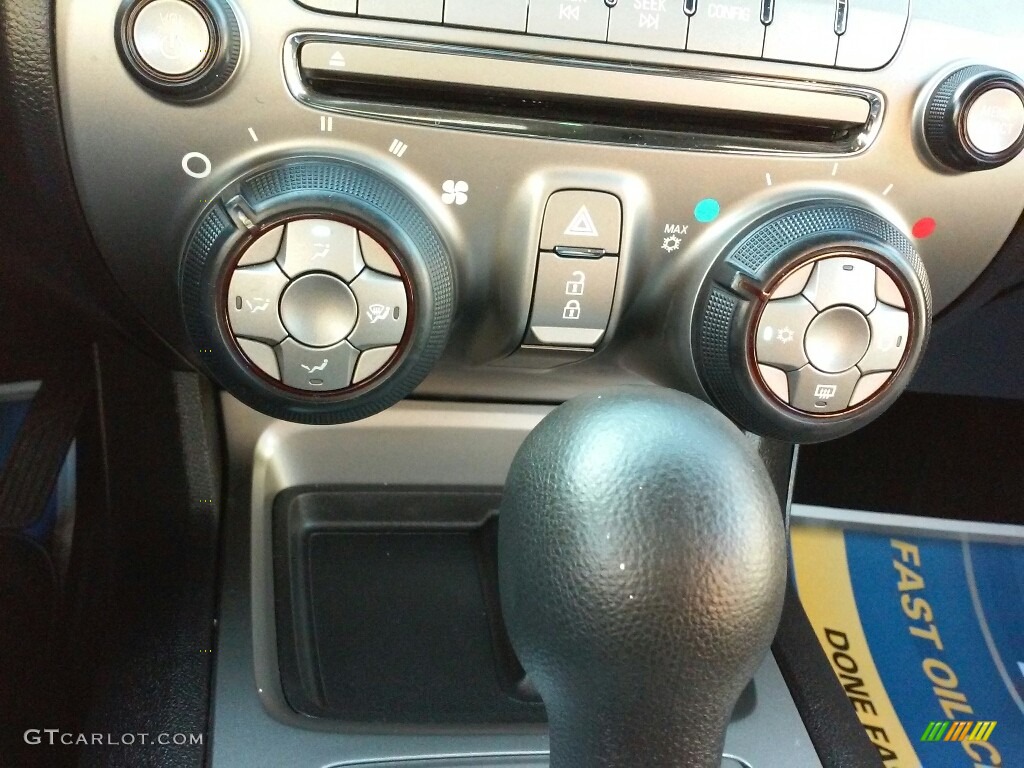 2013 Camaro LS Coupe - Ashen Gray Metallic / Black photo #19