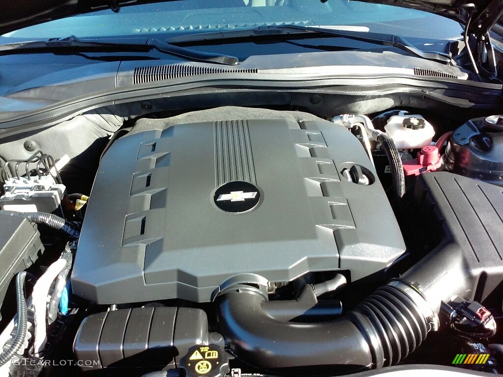 2013 Camaro LS Coupe - Ashen Gray Metallic / Black photo #21