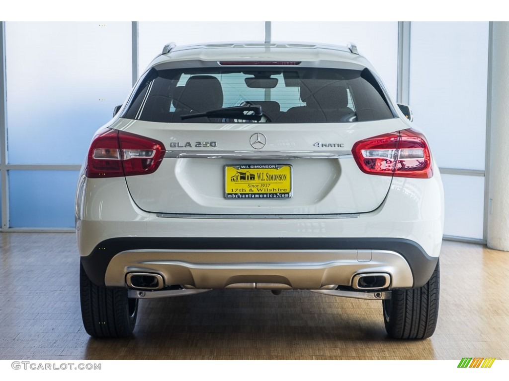 2017 GLA 250 4Matic - Cirrus White / Beige photo #4