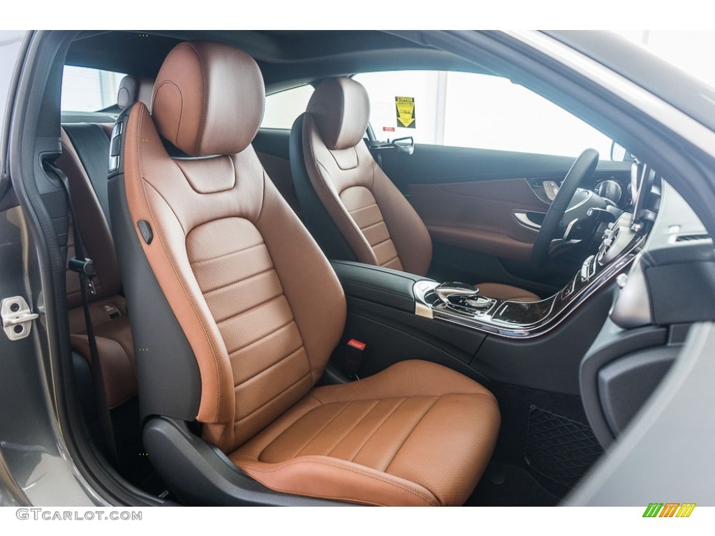 Saddle Brown/Black Interior 2017 Mercedes-Benz C 300 Coupe Photo #116473168