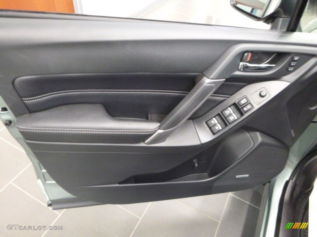 2017 Forester 2.5i Touring - Jasmine Green Metallic / Black photo #12