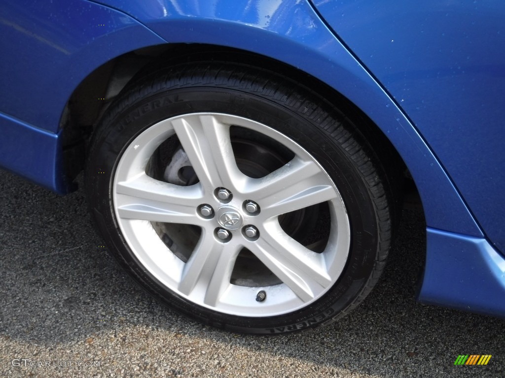 2009 Corolla XRS - Blue Streak Metallic / Dark Charcoal photo #3