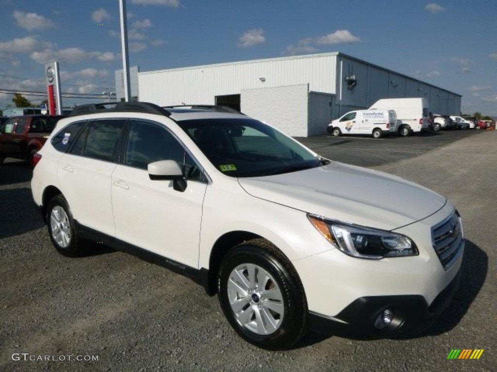 Crystal White Pearl Subaru Outback