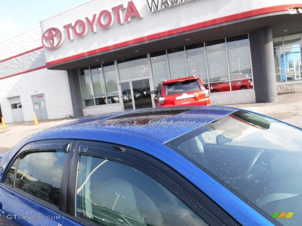 2009 Corolla XRS - Blue Streak Metallic / Dark Charcoal photo #4