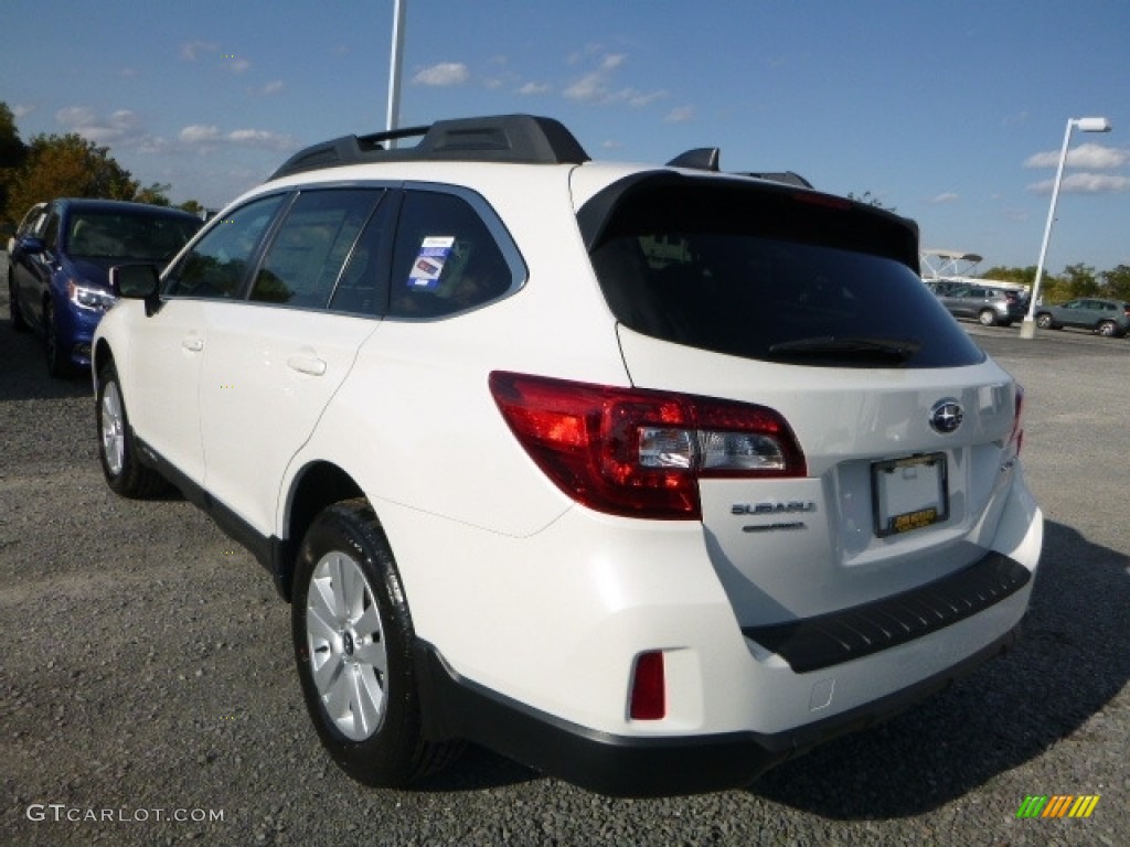 2017 Outback 2.5i Premium - Crystal White Pearl / Slate Black photo #5