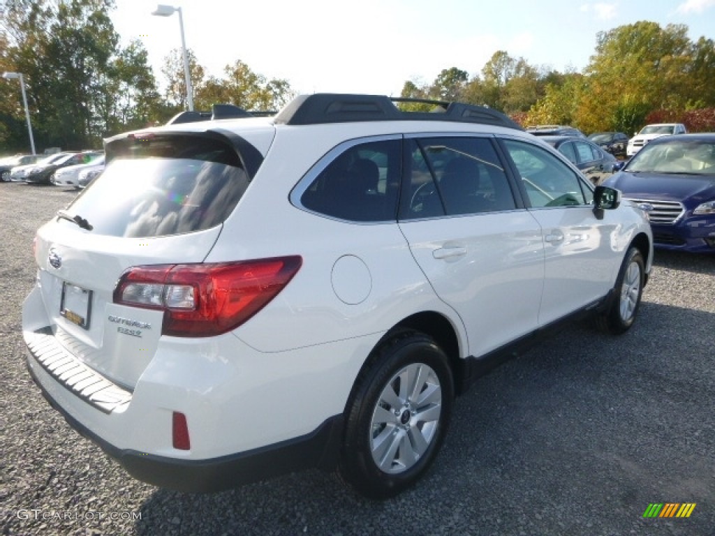 2017 Outback 2.5i Premium - Crystal White Pearl / Slate Black photo #7