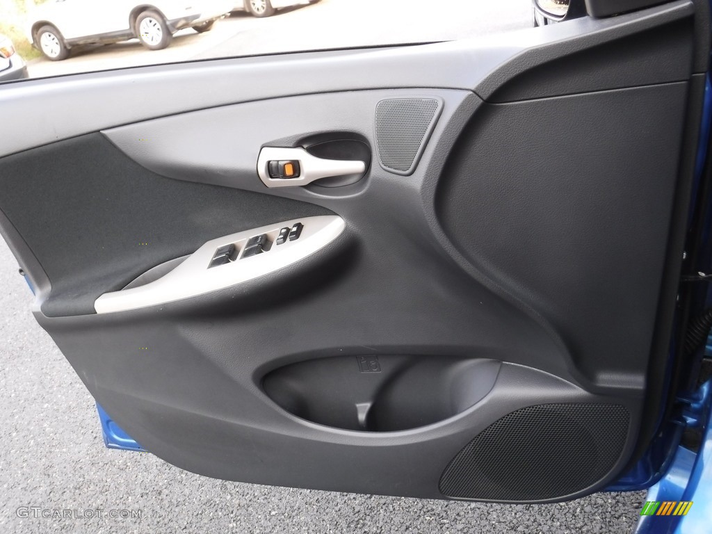2009 Corolla XRS - Blue Streak Metallic / Dark Charcoal photo #12
