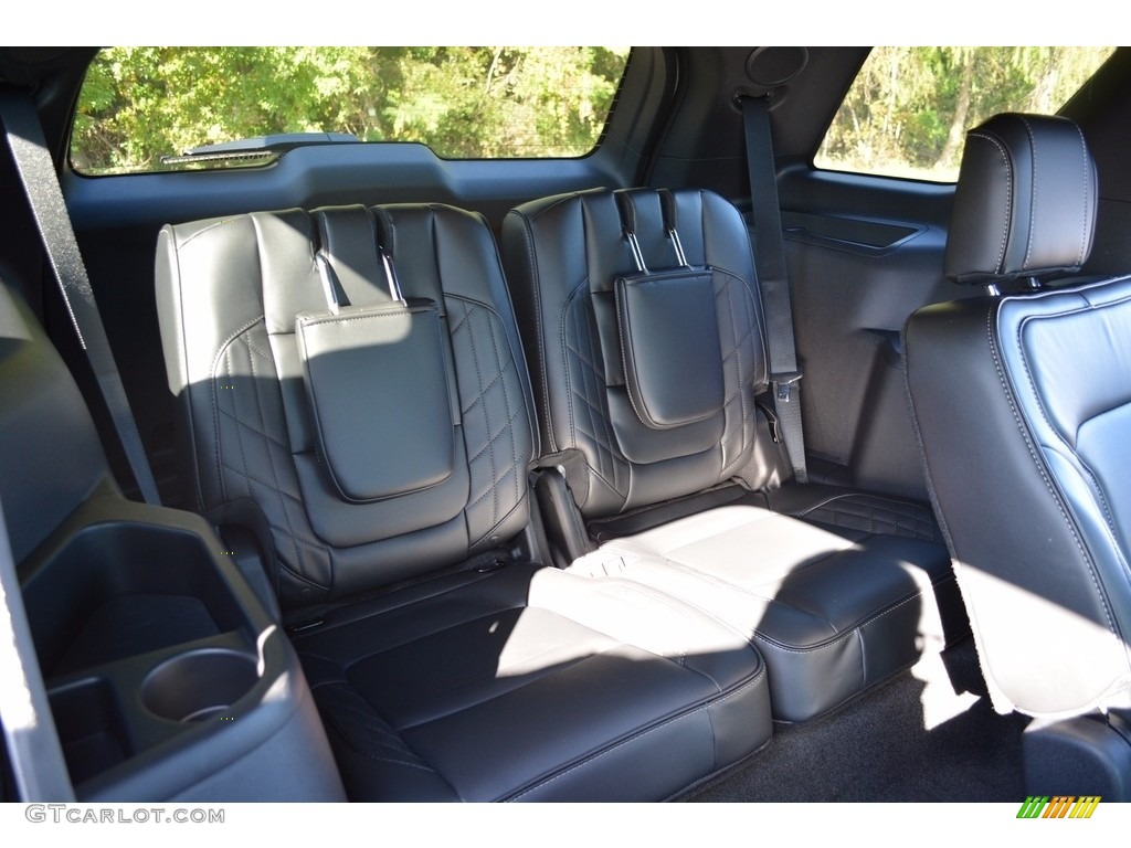 Ebony Black Interior 2017 Ford Explorer Platinum 4WD Photo #116474827
